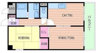 ファミール栄の物件間取画像